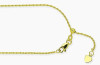 14k Yellow Gold Adjustable Rope Chain