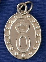Sterling Silver Oldenburg Horse Breed Charm or Pendant