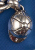 Sterling Silver Chunky Hunt Cap Charm or Pendant
