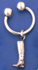Sterling Silver Dress Boot Key Chain