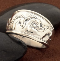 Sterling Silver Fantasy Horse RING