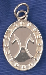 Sterling Silver Hanoverian Breed Charm or Pendant