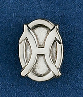 Sterling Silver Hanoverian Lapel Pin or Tie Tack