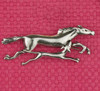 Sterling Silver Happy Horse and Hound Pin