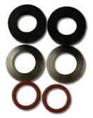 RG-200-D PUSHROD TUBE SEAL KIT CONTINENTAL A-65, C-75, C-85, C-90, C-125, C-145, O-200, O-300, GO-300 