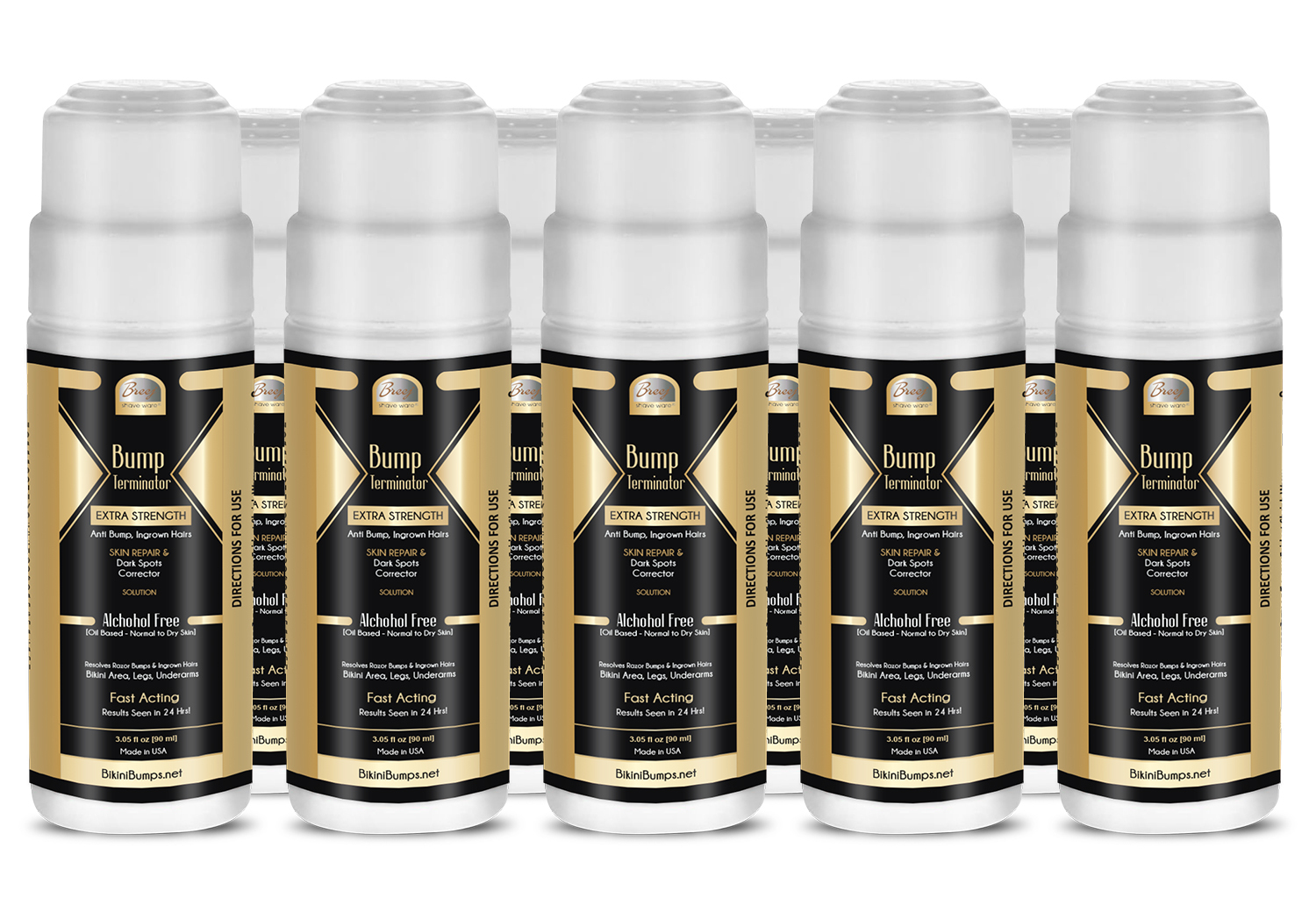 BUMP TERMINATOR EXTRA STRENGTH ROLL ON BUMP TERMINATOR EXTRA STRENGTH ROLL ON