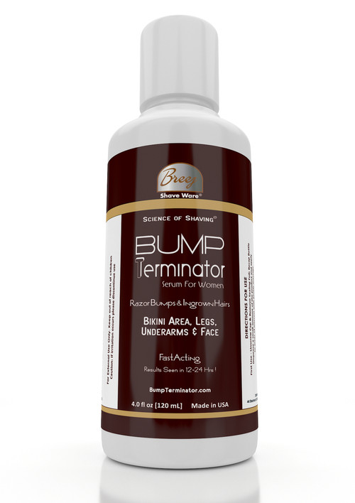 Fast Resolution of Bumps & Ingrown Hairs on Bikini Area, Legs, Underarm and Face
Non-Irritating, Non-Stinging Formula
Results Seen in 12-24 Hrs
Soothes, Heals, Dries out the Bumps, Moisturizes and Conditions
100% Unconditional Money Back Guarantee
