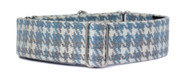 Martingale Collar [Tweed Hounds Tooth Blue]