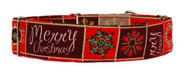 Martingale Collar [Merry Xmas Red]