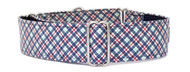 Martingale Collar [Plaid Blue]