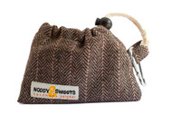Treat Bag / Poop Bag Dispenser [Tweed]