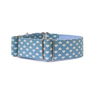 Martingale Collar [Blue Hearts]