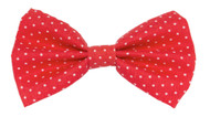 Bow Tie [Tiny Dots Red]