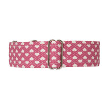 Martingale Collar [Pink Hearts]
