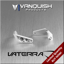 Vaterra Twin Hammer Front Bumper LED Mount Clear Anodized