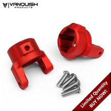 Axial SCX10 8 Degree C-Hubs Red Anodized