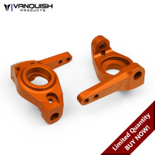 Axial SCX10 8 Degree Knuckles Orange Anodized