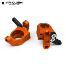 Axial Wraith Steering Knuckles Orange Anodized