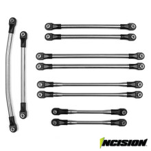 Incision SCX10-II 12.3" 1/4 Stainless Steel 10pc Link Kit