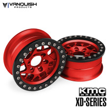 KMC 1.9 XD127 Bully Red Anodized