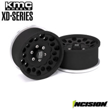 Incision KMC 1.9 XD129 Holeshot Black Anodized