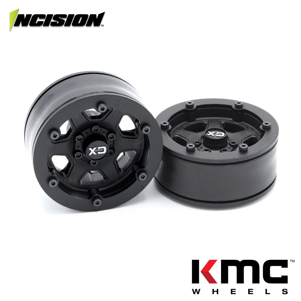 Incision 1.9 KMC KM233 Hex Black Plastic