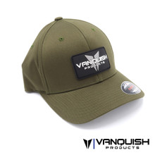 Vanquish Flextfit Hat - Patch - Olive L/XL