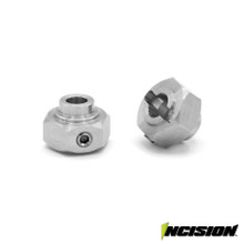 Incision 12mm Locking Hex Clear Anodized