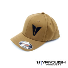 Vanquish Products Embroidered Logo Hat - Brown - L/XL