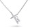 Love Cross™ CLASSIC MINI in Solid Sterling Silver on an 18" Silver chain. 

Pendant Size: 7/8" x 1/2"
Made in USA. 