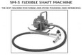 SM-5 Flexible Shaft Machine for Stone Polishing