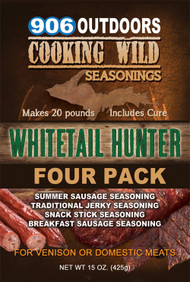 Cooking Wild Seasonings 4 Pack Carton - WHITETAIL HUNTER