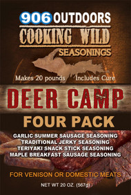 Cooking Wild Seasonings 4 Pack Carton - DEER CAMP