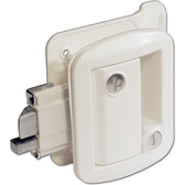 Global 013-571 RV Travel Trailer Entry Door Entrance Lock Assembly White