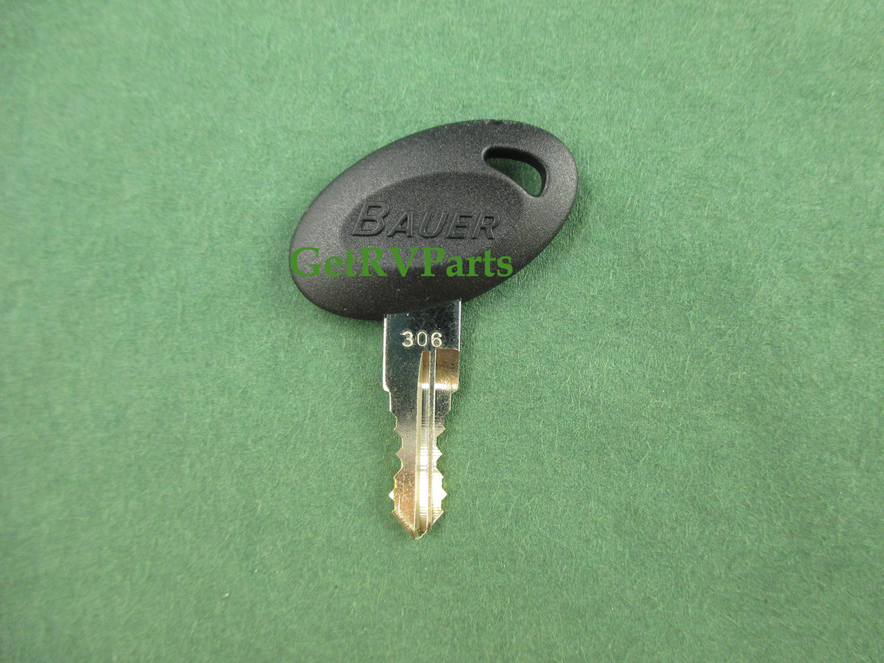 Bauer Code 306 Rv Entry Door Lock Replacement Key