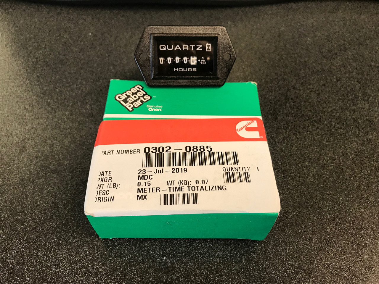 Genuine Onan Cummins 3020885 RV Generator Hour Meter GetRVParts
