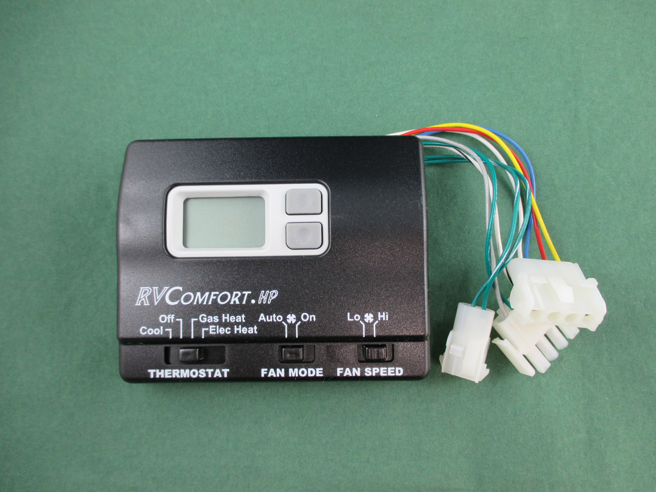 Coleman 8530-3391 Black Digital Wall Thermostat for Heat Pump