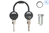 Thetford 26604 Cassette Toilet Door Lock Cylinder with Key 32145