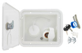 Valterra A01-2000VP RV Gravity City Water Inlet Hatch White