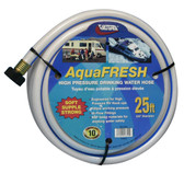Valterra W01-6300 RV Aqua Fresh Drinking Water Hose 25 Feet 5/8 Diameter