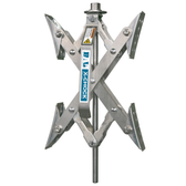 BAL 28010 RV X-Chock Tire Locking Chock with Handle