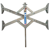 BAL 28014 RV X-Tended X-Chock Tire Locking Chock Wide Track Axle