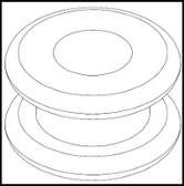 BAL 854195 RV Slide Out Grommet .281″ ID X .625″ OD