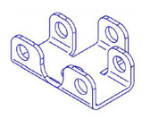 BAL P854014 RV Slide Out Accu Slide Bracket Chain Cable Connector