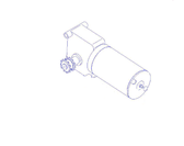 BAL R25054 RV Slide Out Accu Slide Motor, Gear High Torque Single M193C-3 for P22327 and P22332