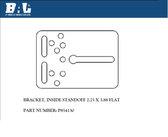 BAL P854130 Inside Standoff Bracket 2.75 X 3.88