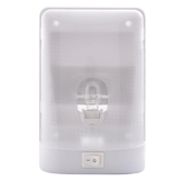 RV Interior RVIL21S Single Fixture Light with Switch