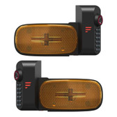 Furrion Vision S 2021123791 RV Backup Cameras with Amber Marker Light Brackets By Lippert