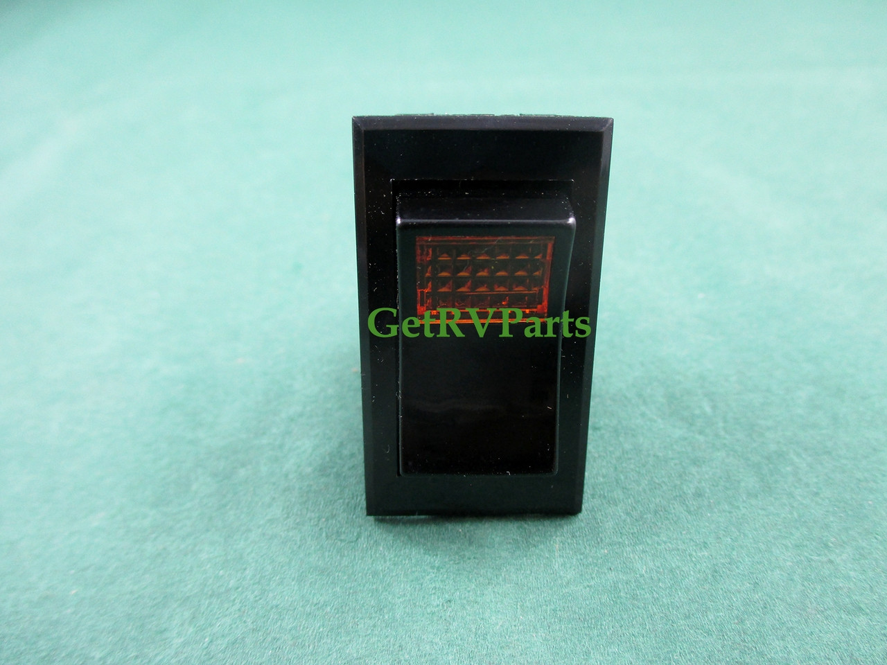 Onan Cummins 308-1038 RV Generator Rocker Start/Stop Switch – Red Lens 5-Pin
