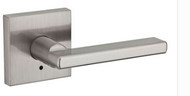 Kwikset Halifax square Privacy lever-155HFL